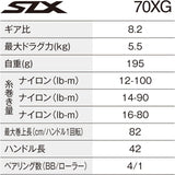 Shimano 24 SLX 70XG Baitcasting Reel
