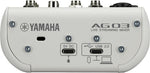 YAMAHA AG03MK2 W White 3ch Live Streaming Mixer USB Audio Interface NEW with BOX