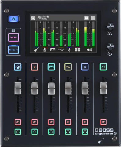 BOSS Gigcaster 5 GCS-5 Audio Streaming Mixer 5-Channel Brand New Original Box