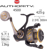 PENN International AUTHORITY 4500 Spinning Reel