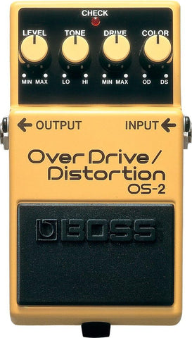 Boss OS-2 Overdrive Distortion Effector Guitar Effects Pedal Brand New in Box