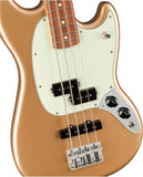 Fender Player Mustang Bass PJ Pau Ferro Firemist Gold Brand NEW