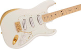 Fender Made in Japan Ken Stratocaster Experiment #1 Maple Original White Guitar