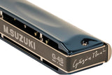 SUZUKI G-48 12-hole Gregoire Maret signature model Harmonica BRAND NEW