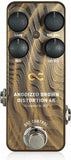 One Control Anodized Brown Distortion 4K Guitar Effects Pedal Made in Japan