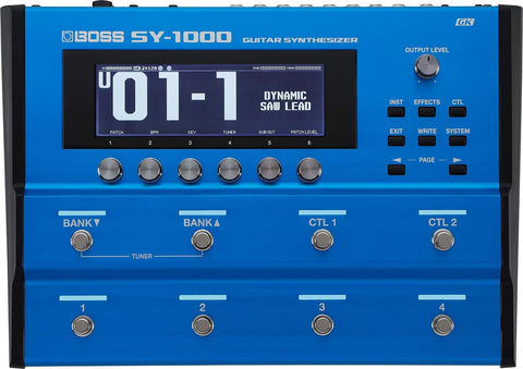 Boss SY-1000 Guitar Synthesizer Electric Guitar Effects Pedal Brand New w/ BOX