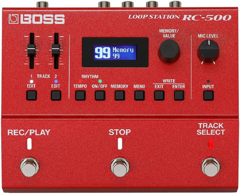 Boss RC-500 Loop Station Guitar Effects Pedal Red Brand New with BOX