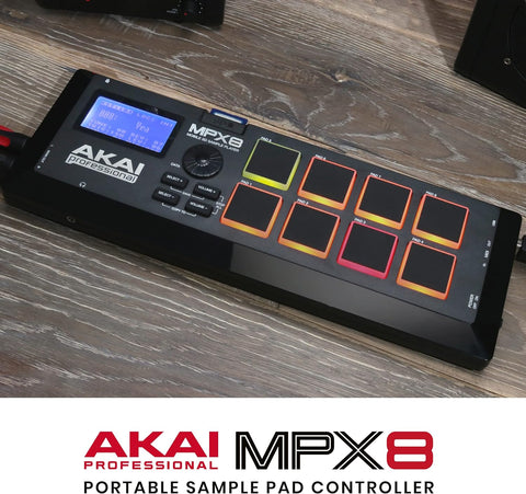 Psl Sampler AKAI MPX8 Compact Drum Sampler Drum Machine Controller BRAND NEW in Or ...