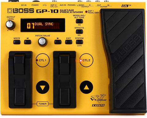 Boss GP-10 Guitar Multi Effect Processor with GK-3 Yellow Brand New with BOX