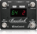 One Control Basilisk Programmable MIDI PC/CC Controller Guitar Effects Pedal MIJ