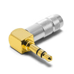 OYAIDE P-3.5GL 3.5mm stereo mini plug L-shaped hole diameter 6.0mm