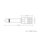 NEO by OYAIDE Elec SLP-240S Solderless Plug S-type Plug