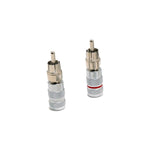 NEO by OYAIDE Elec SLR-240 pair solderless RCA plug