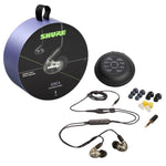 SHURE SE42HYBK+UNI-A AONIC4 Black High Sound Insulation Earphones Universal Cable