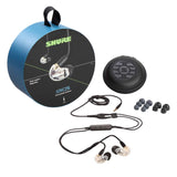 SHURE SE215DYCL+UNI-A AONIC 215 High Sound Isolating Earphones Clear Universal Cable In-Ear Monitors In-Ear Monitor Type Earphones