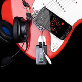 Guitar headphone amplifier NUX MP-3 Mighty Plug Pro NewX Mighty Plug Pro Compatible with both guitar and bass Bluetooth compatible