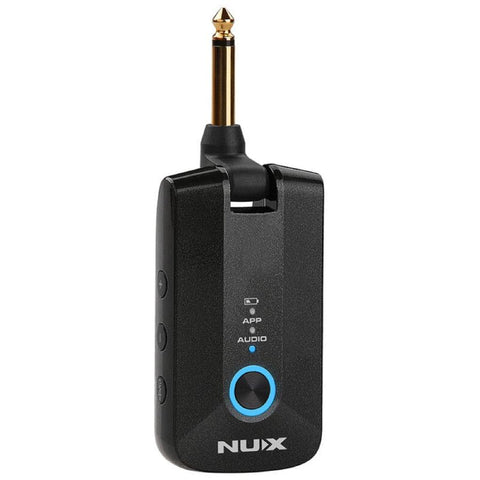 Guitar headphone amplifier NUX MP-3 Mighty Plug Pro NewX Mighty Plug Pro Compatible with both guitar and bass Bluetooth compatible