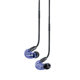 SHURE SE215SPE-PL-A Special Edition Purple High sound isolation earphones Purple In-ear monitors In-ear monitor type earphones