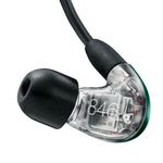 SHURE SE846G2JD Canal type MMCX removable high sound insulation earphones Earmoni in-ear monitor Jade green