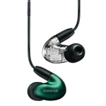 SHURE SE846G2JD Canal type MMCX removable high sound insulation earphones Earmoni in-ear monitor Jade green