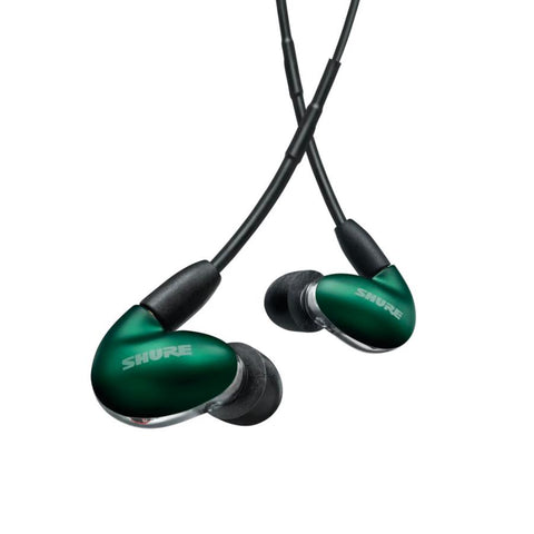 SHURE SE846G2JD Canal type MMCX removable high sound insulation earphones Earmoni in-ear monitor Jade green