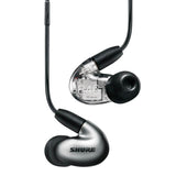 SHURE SE846G2GT Canal type MMCX removable high sound insulation earphones Earmoni In-ear monitor Graphite silver