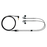 SHURE SE846G2GT Canal type MMCX removable high sound insulation earphones Earmoni In-ear monitor Graphite silver