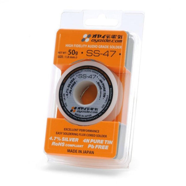 OYAIDE SS-47 50g Audio-only solder – EX TOOLS JAPAN, High quality tools from Japan