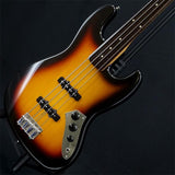 Fender Made in Japan Traditional 60s Jazz Bass Fretless 3-Color Sunburst NEW