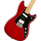 Fender Player Duo-Sonic HS Maple Crimson Red Transparent Electric Guitar NEW