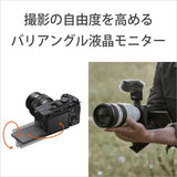 SONY Mirrorless SLR Camera α7C R Body ILCE-7CR S Silver