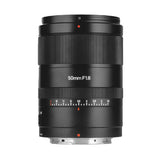Seven Craftsman Camera Lens 7Artisans 50mm F1.8 AF Full Size Nikon Z Mount ［Nikon Z / Single Focus Lens ］ Black 5018ZB-AF