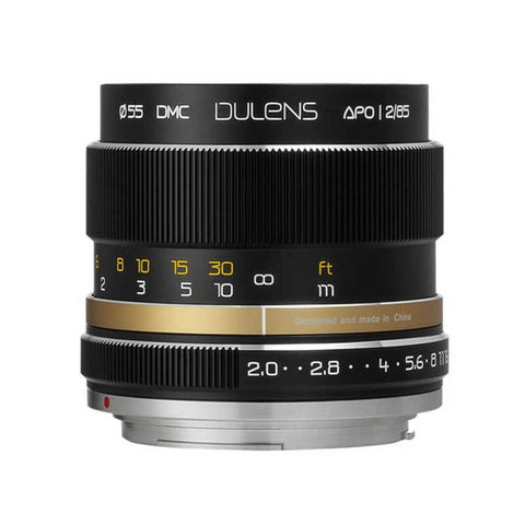 Wakaaki Optical Camera Lens (Nikon F ) Poison Mirror DULENS APO 85mm F2 Black