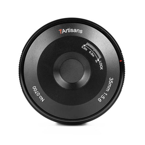 Seven Craftsman Camera Lens Body Cap Lens (7Artisans 35mm F5.6 3556ZB for Nikon Z