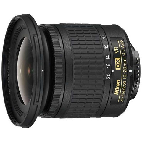 Nikon camera lens AF-P DX NIKKOR 10-20mm f/4.5-5.6G VR