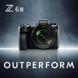 Nikon mirrorless single-lens camera Z6III 24-120 lens kit