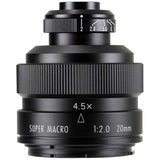 Chuichi Optical Camera Lens FREEWALKER 20mm F2.0 SUPER MACRO 4-4.5:1 () FREEWALKER 20mm F2.0 SUPER MACRO 4-4.5:1 for Nikon F