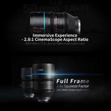 SIRUI camera lens (FFEK6-Z-JP for Nikon Z