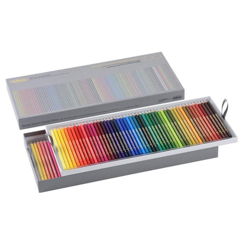 Holbein Artist Colored Pencils 100 Colors Set (Basic Colors) Paper Box Included