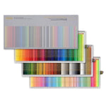 Holbein Artist Colored Pencils 150 Colors Paper Box All Colors Set OP945 Comes with Application Sample Mount