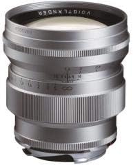 VOIGTLANDER NOKTON 75mm f1.5 VINTAGE LINE - SILVER - Manual Focus VM Mount