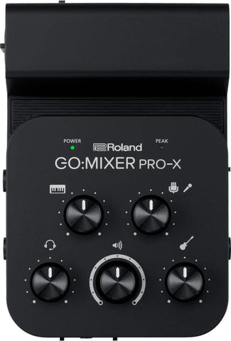 ROLAND GO:MIXER PRO-X Black Audio Mixer for Smartphones Brand New in Box