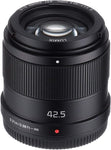 Panasonic LUMIX G 42.5mm f/1.7 ASPH. POWER O.I.S. Lens - BLACK [H-HS043]