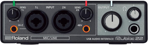 ROLAND RUBIX 22 RUBIX22 USB Audio Interface New with Box 100% Genuine Product