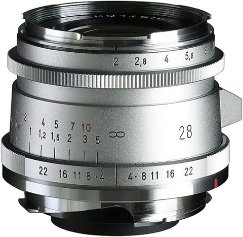 VOIGTLANDER Ultron Vintage Line 28mm f2 Type II Lens - Silver VM Mount