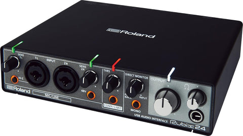 ROLAND RUBIX 24 RUBIX24 USB Audio Interface New with Box 100% Genuine Product