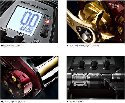daiwa 800mj seaborg megatwin electric reel Daiwa SEABORG 800MJ Electric Reel – EX TOOLS JAPAN, High quality tools from Japan