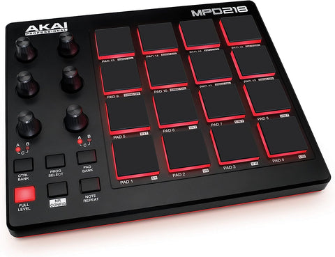 AKAI MPD218 Feature-Packed Highly Playable Pad Controller 100% Genuine Product