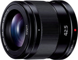 Panasonic LUMIX G 42.5mm f/1.7 ASPH. POWER O.I.S. Lens - BLACK [H-HS043]