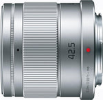 Panasonic LUMIX G 42.5mm f/1.7 ASPH. POWER O.I.S. Lens - SILVER [H-HS043]